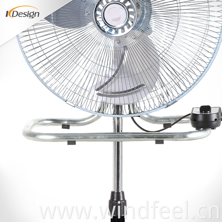 2018 high rpm 18 inch industrial large stand fan 3 in 1 energy saving factory stand fans